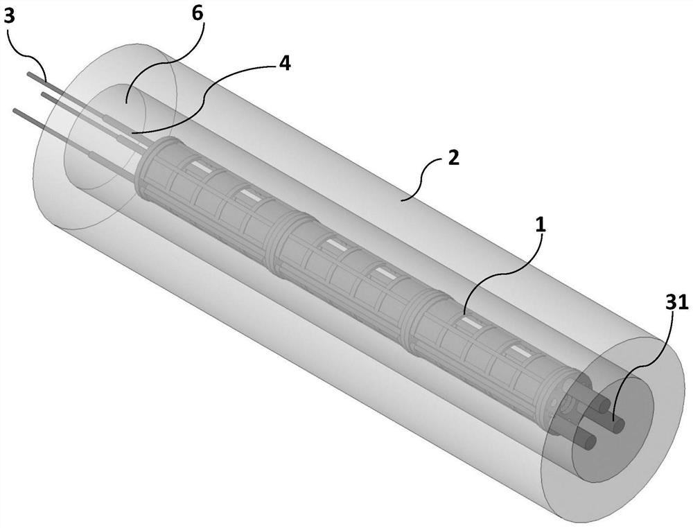 装配式锚固键形成的大直径锚索及其锚筋回收方法