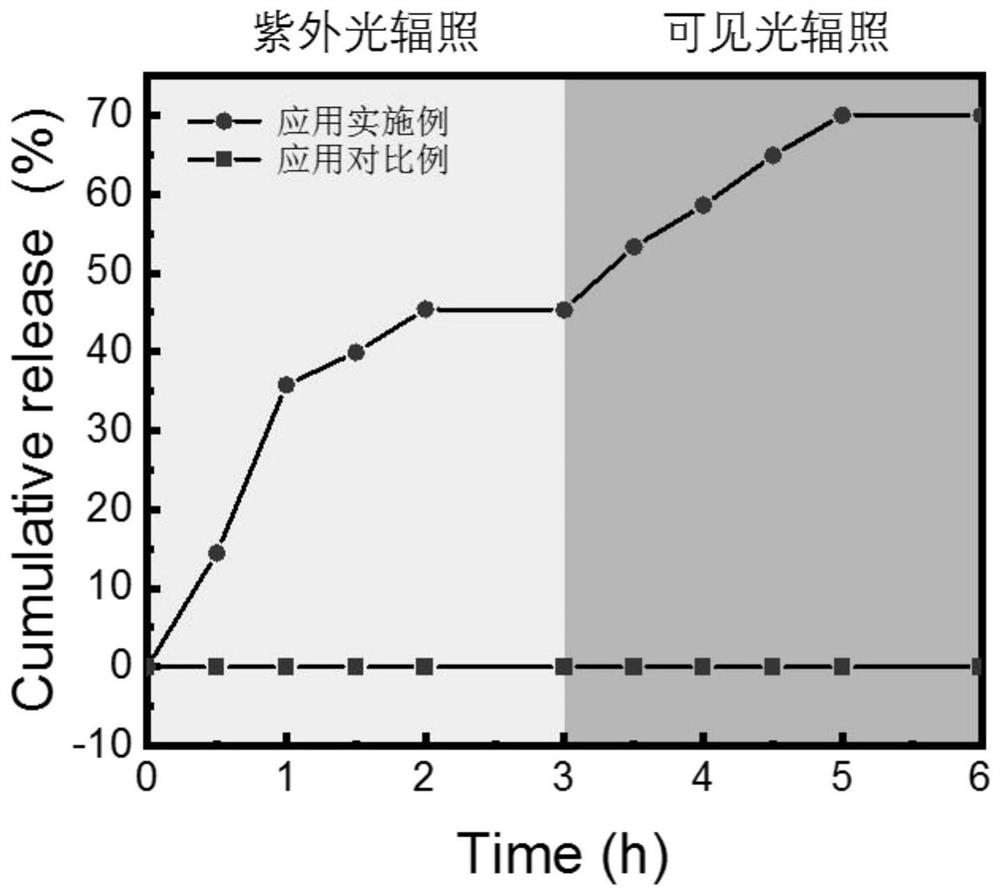 光调控可逆形貌转变的聚合物材料及其制备方法和应用