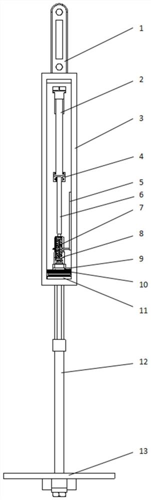 港口吊机自动防风拉杆装置