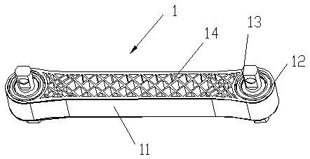 一种轻量化复合材料推力杆制作方法