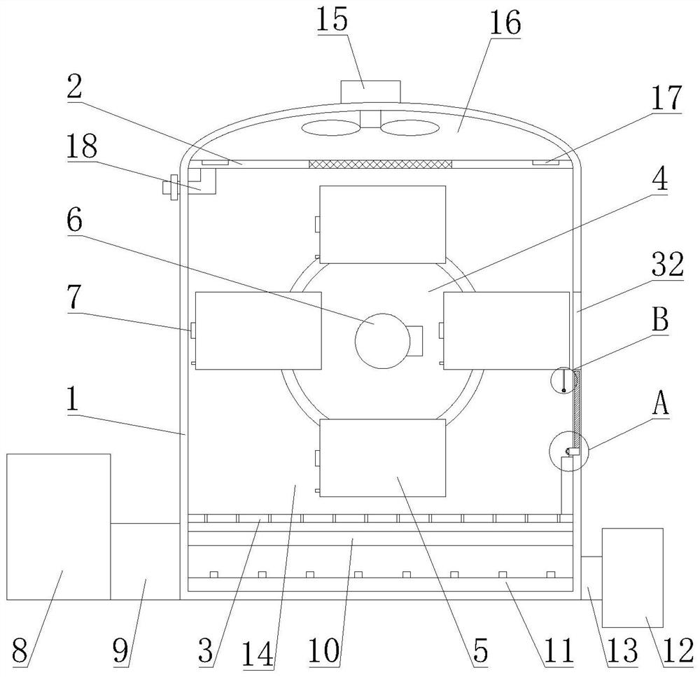 一种RFID数字化智能安全工器具柜