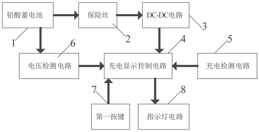 一种可移动医疗设备电池监控系统电路