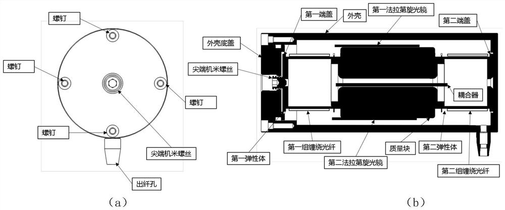 一种高灵敏度光纤地听器