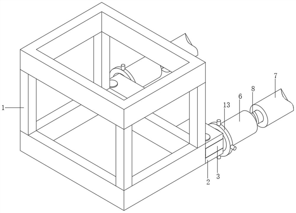 建筑塔吊用的附墙连接系统