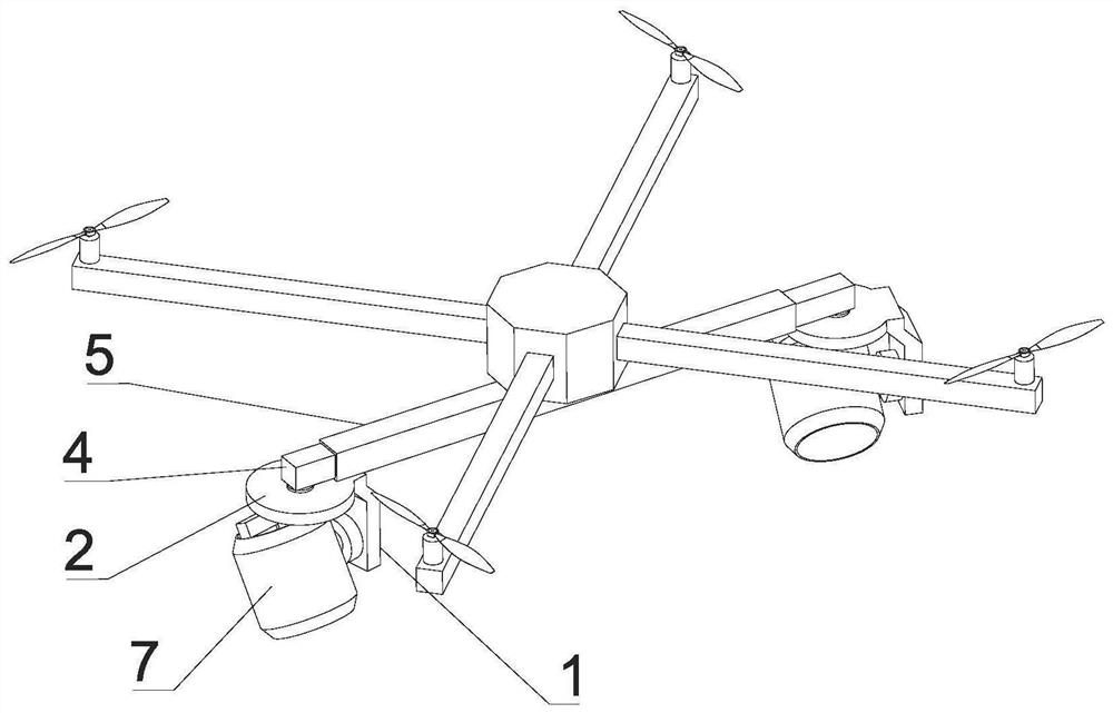 一种植保无人机的变幅度喷施装置及作业方法