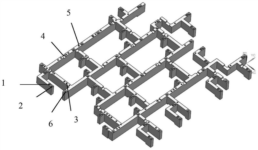 一种异型腔毛纽扣组件、瓦片式收发组件垂直互联设计方法
