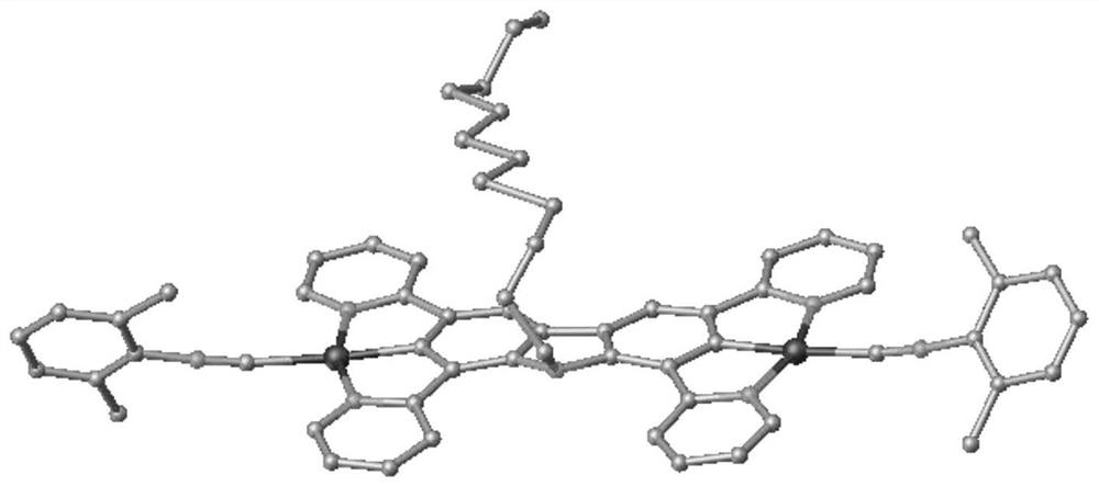 一种咔唑桥联双核金属铂配合物及其制备方法和应用