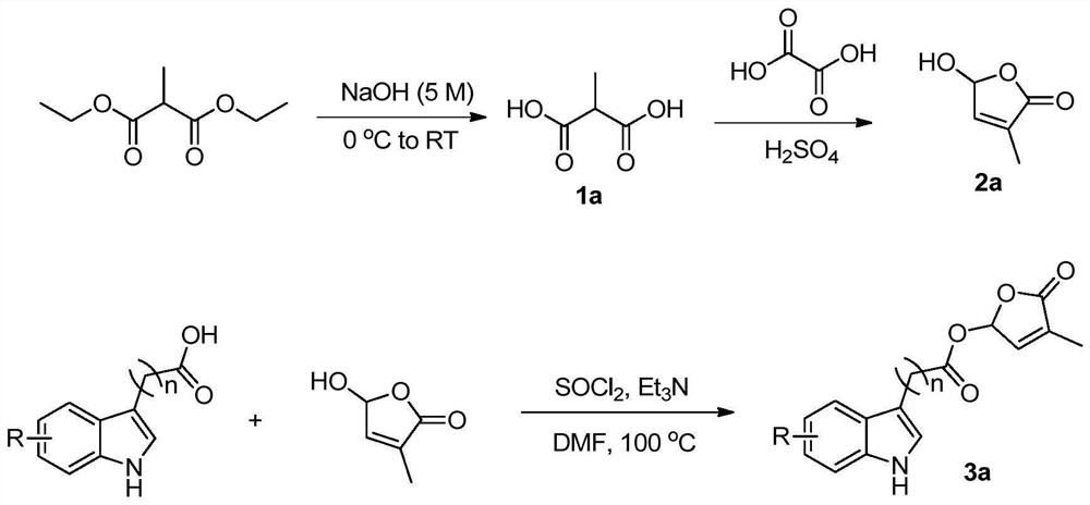 基于吲哚-3-羧酸制备得到可促进寄生植物种子萌发的化合物及其制备方法