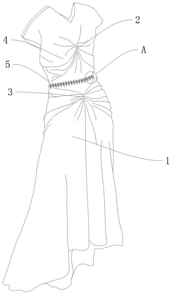 一种无痕缝连衣裙及其制备工艺