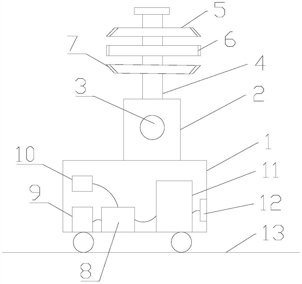 一种新能源及锂电池供电的自动浇灌系统