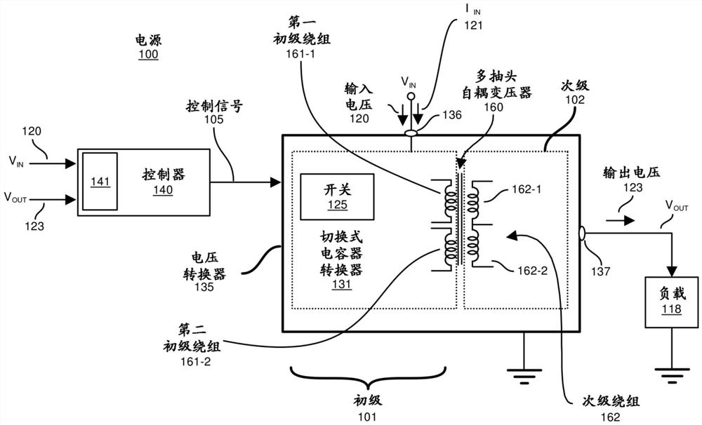 电压转换器的启动