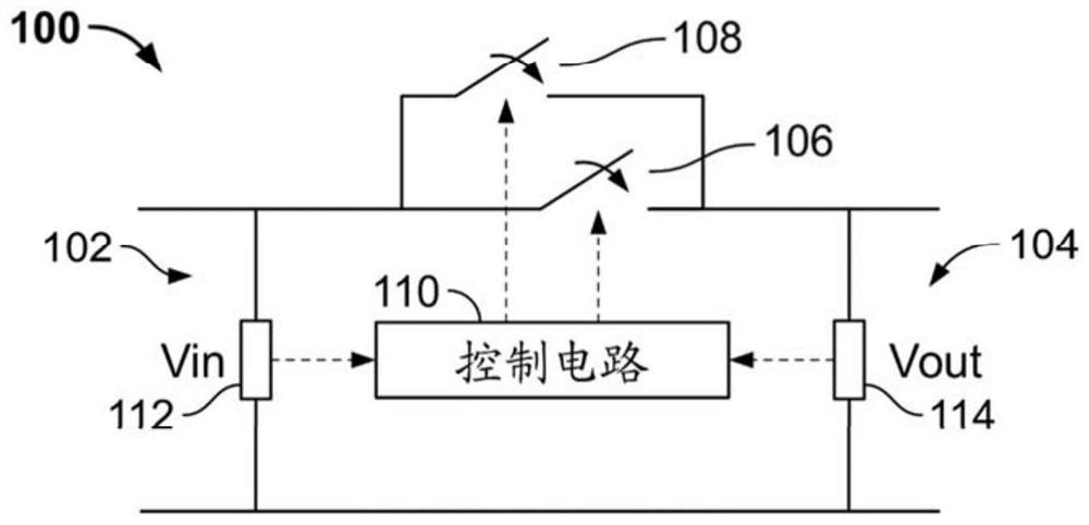 用于供电装置的输入过压保护电路