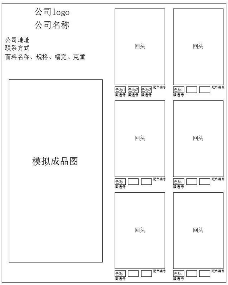 一种印花纺织品的数字色卡及实体色卡制作方法