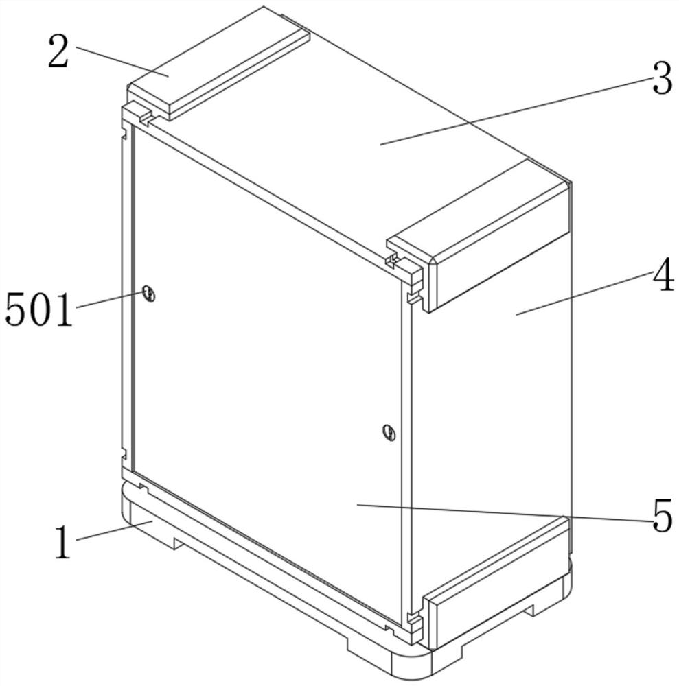 一种快速组装的机箱