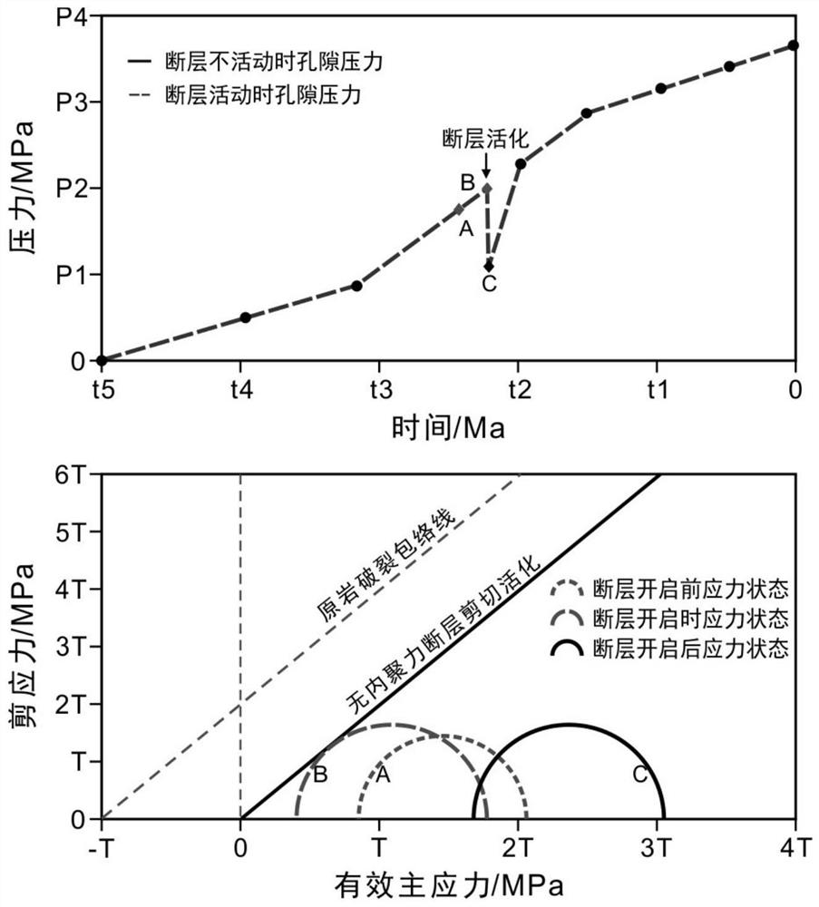 用于确定构造稳定期断层活动性的方法