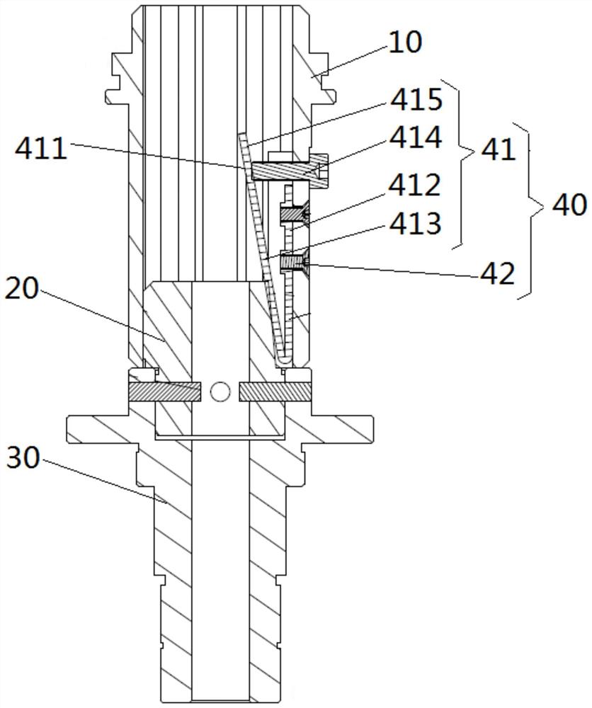 调整闸机机芯装配间隙的装置和闸机装置