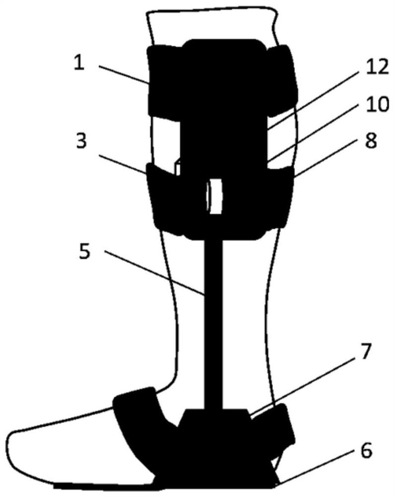 自发电式踝关节内外翻增稳系统及方法