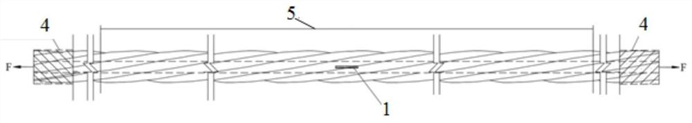 芯丝嵌光栅智能钢绞线拉力值修正计算方法