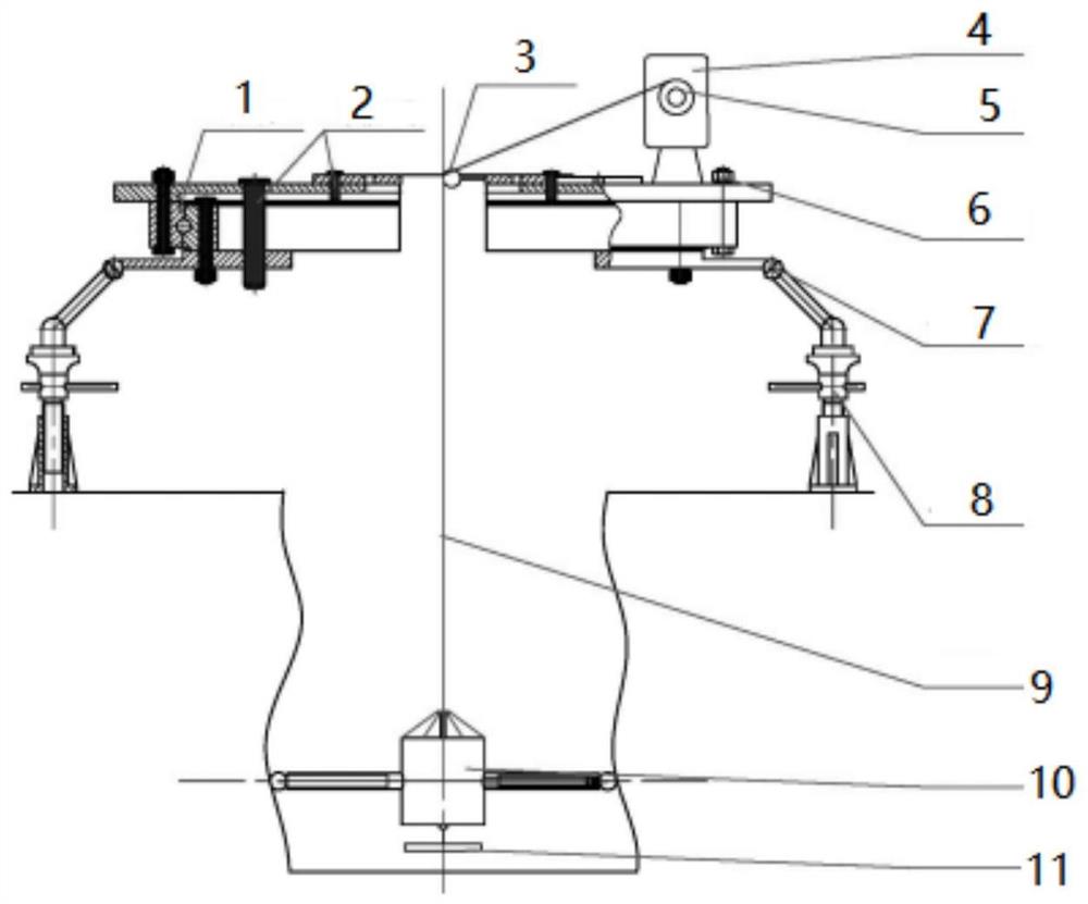 大口径井身结构三维刻画自动成像测量方法及装置