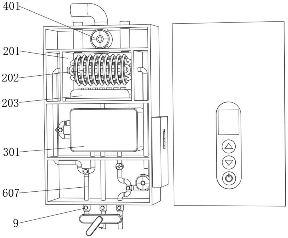 一种具备断电供水功能的储备型燃气热水设备