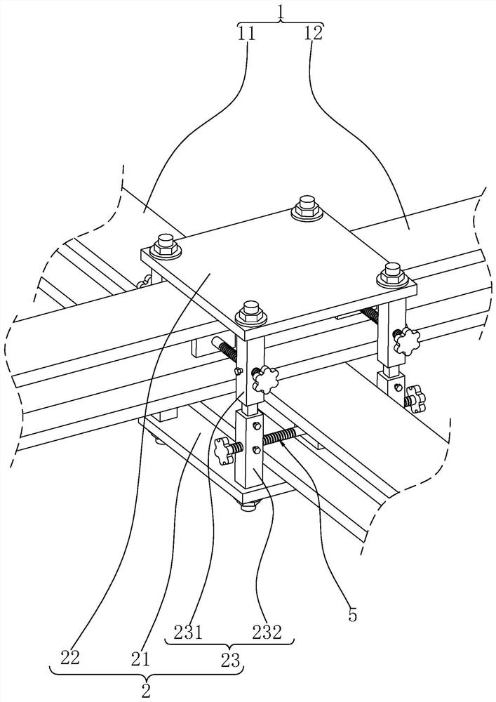 一种钢结构建筑梁加固结构