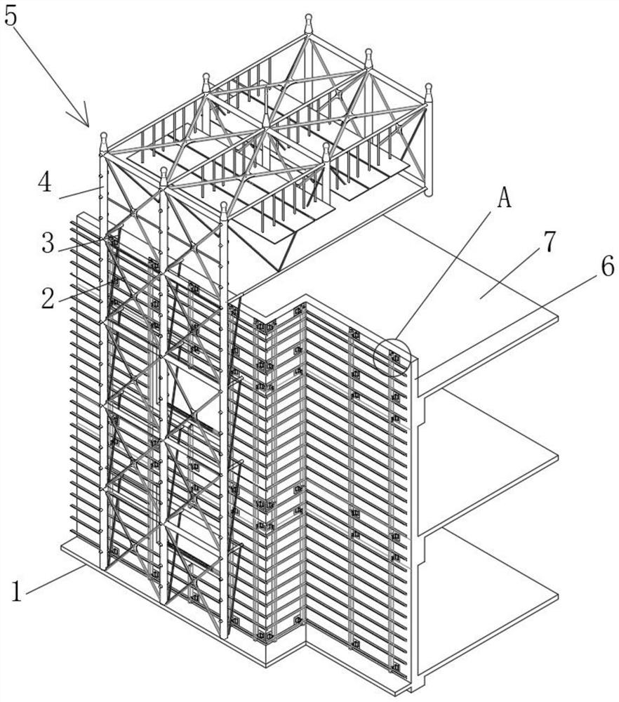 一种房屋建筑施工用装配式墙体