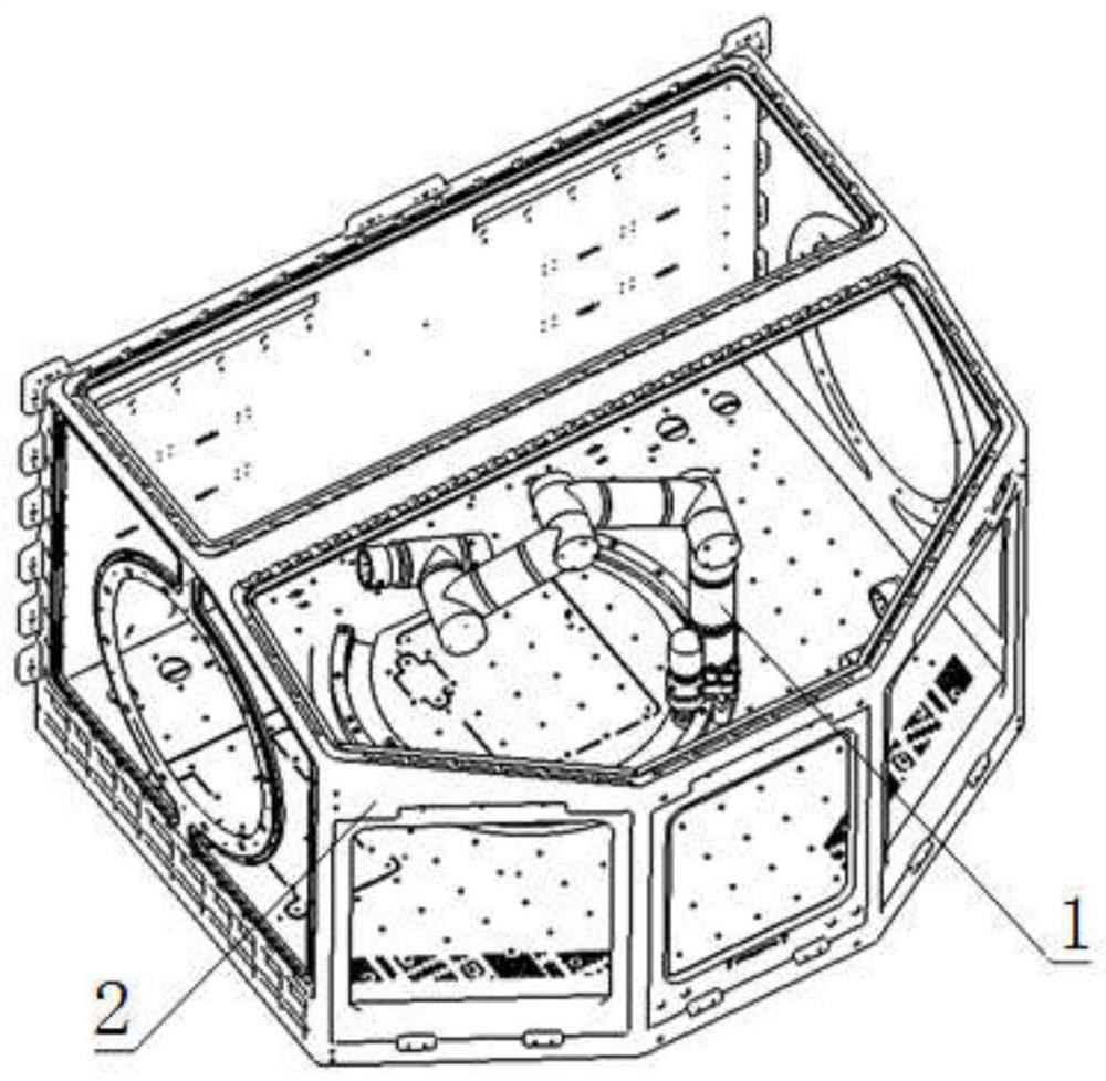 一种空间站科学手套箱机械臂