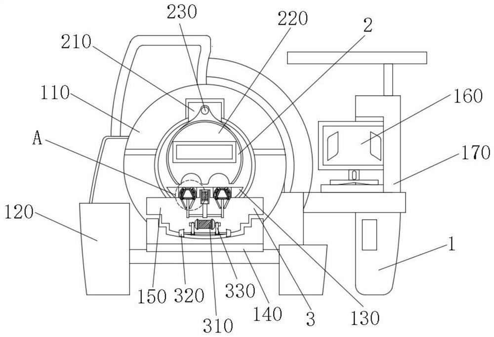 一种超声科、磁共振组合式检查诊断装置