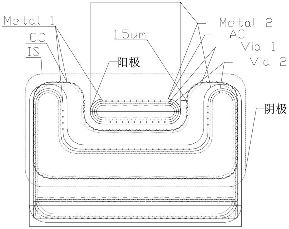 一种新型的PIN管微观结构