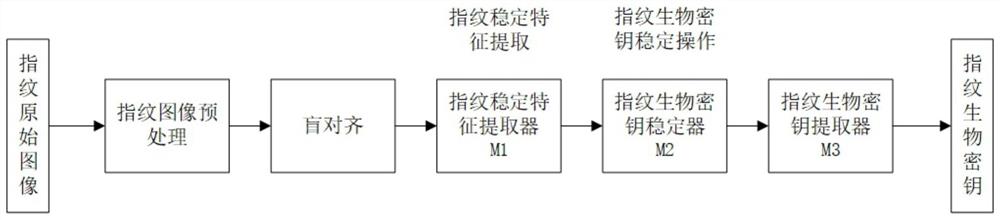 一种基于深度神经网络编码的指纹生物密钥生成方法