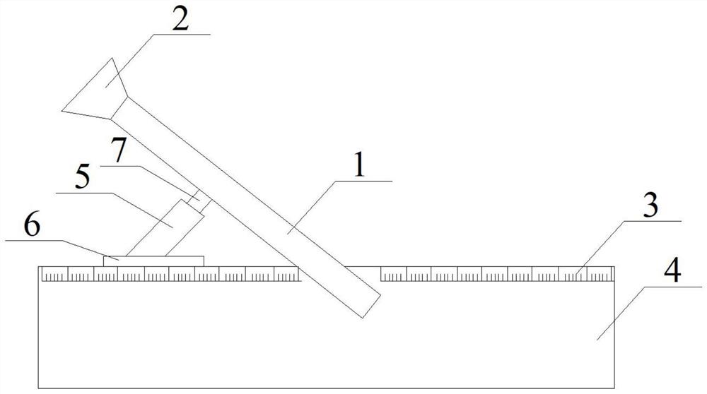 一种膏体充填材料变角度自溜实验装置及其使用方法