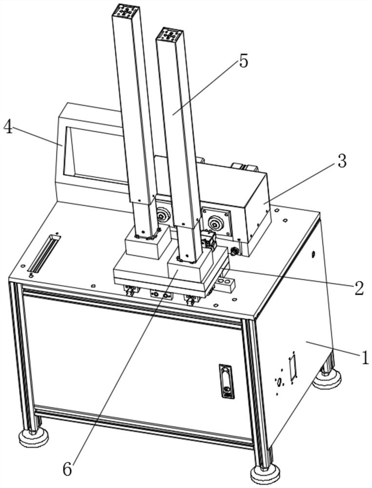 一种升降桌手摇桌腿测试设备