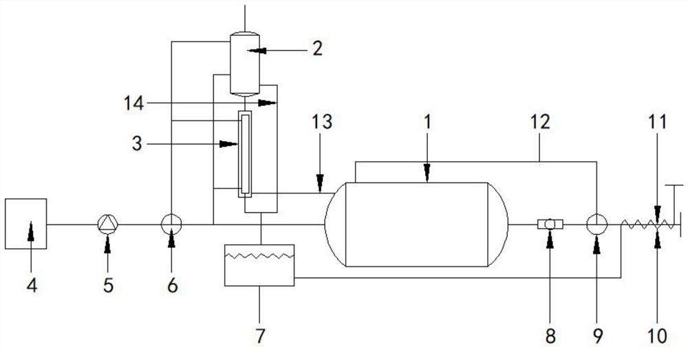 一种含有蒸汽锅炉的热力系统的热能综合利用装置