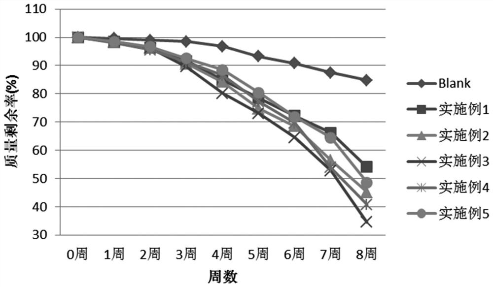 基于氧化铜/氧化石墨烯复合抗菌纳米材料的发泡膜及其制备方法