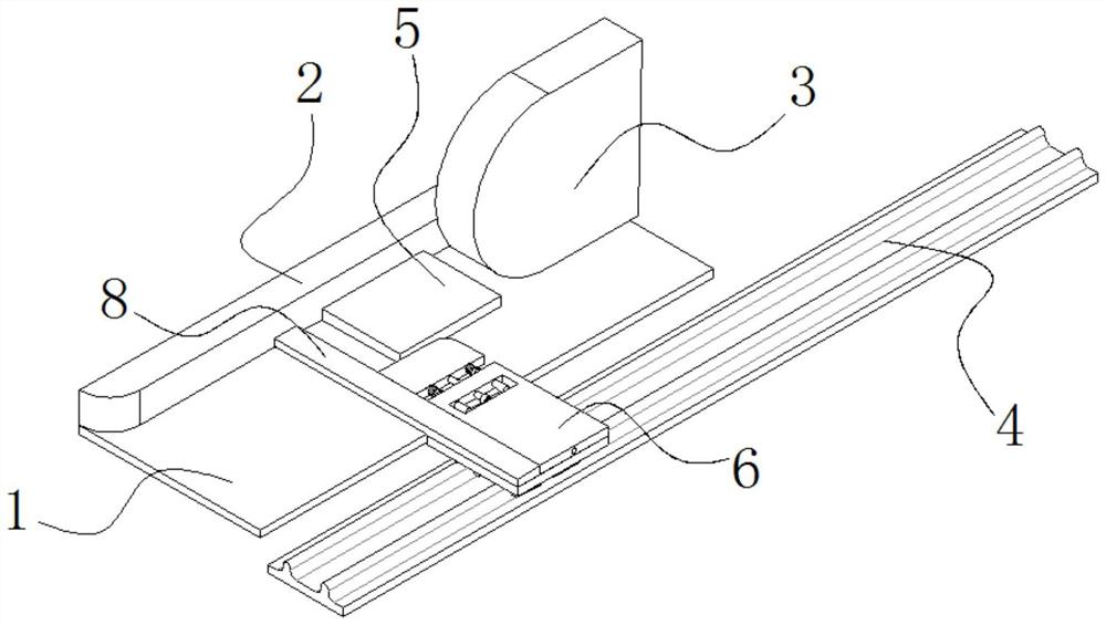 一种家具行业封边工艺的短料封边送料装置