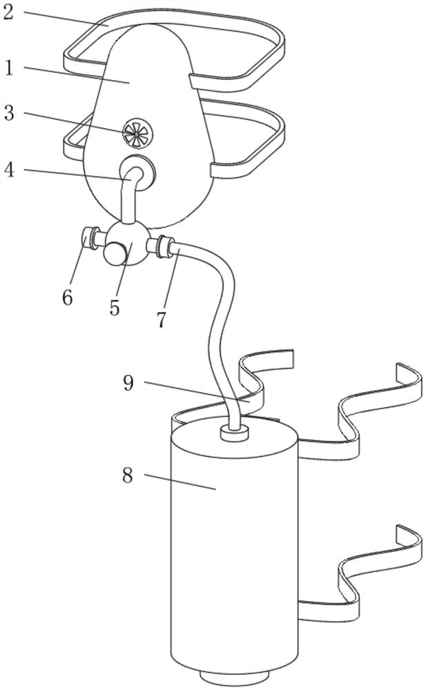 一种用于感染科的辅助呼吸设备