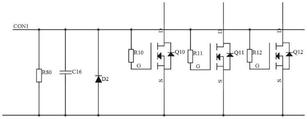 一种防护型MOS管并联驱动电路