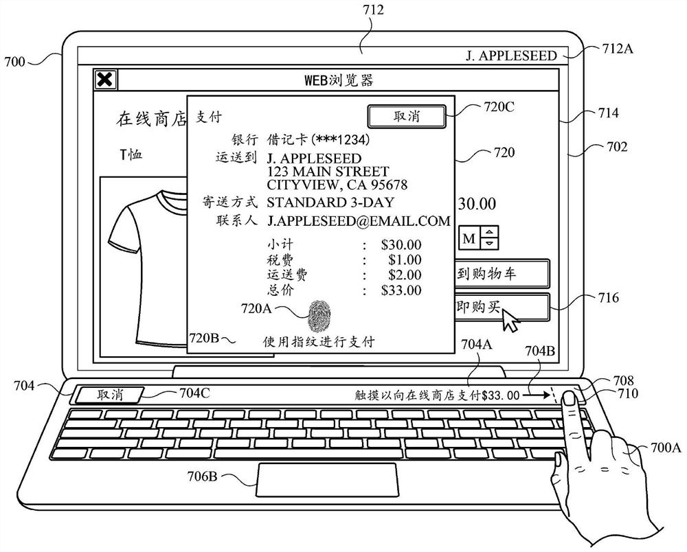 用于管理对在操作中使用的凭证的访问的用户界面