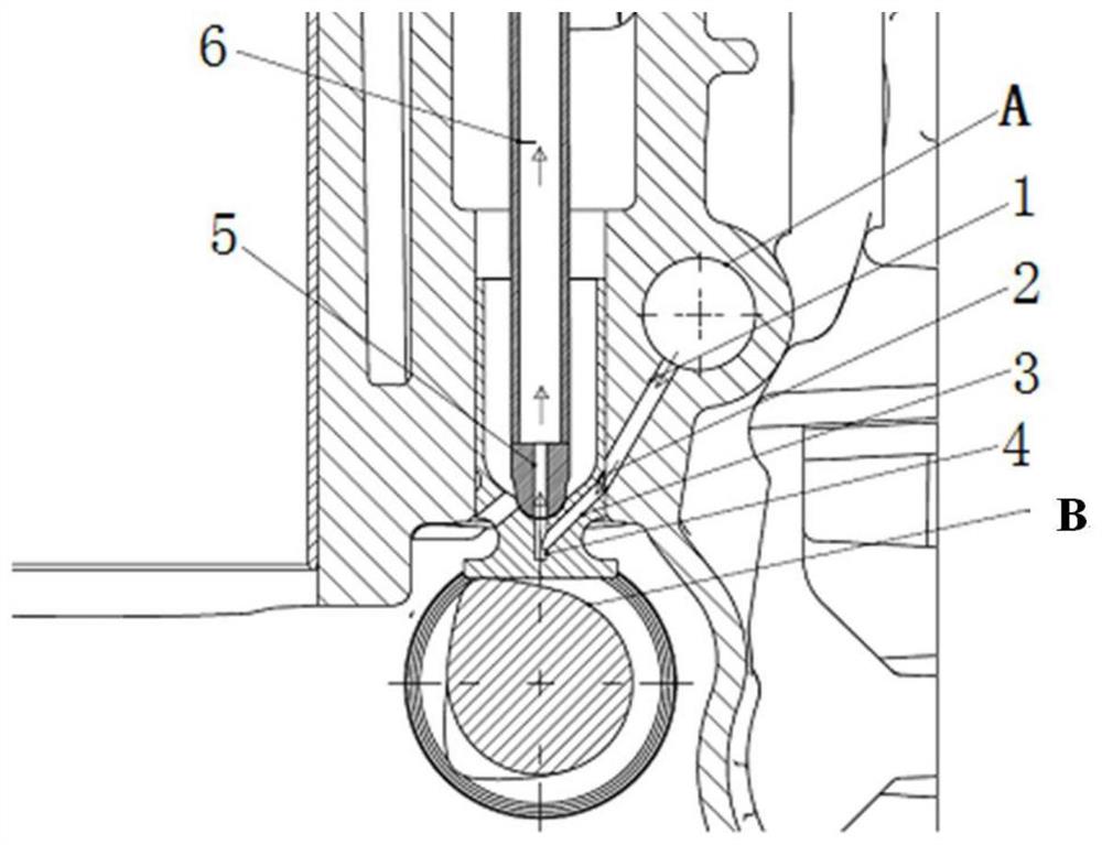 柴油机气缸体配气机构的润滑系统