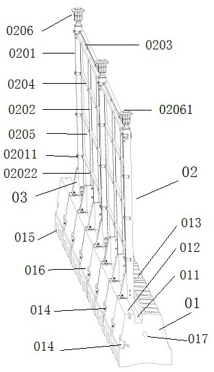 一种可移动式太阳能发光多功能施工围挡