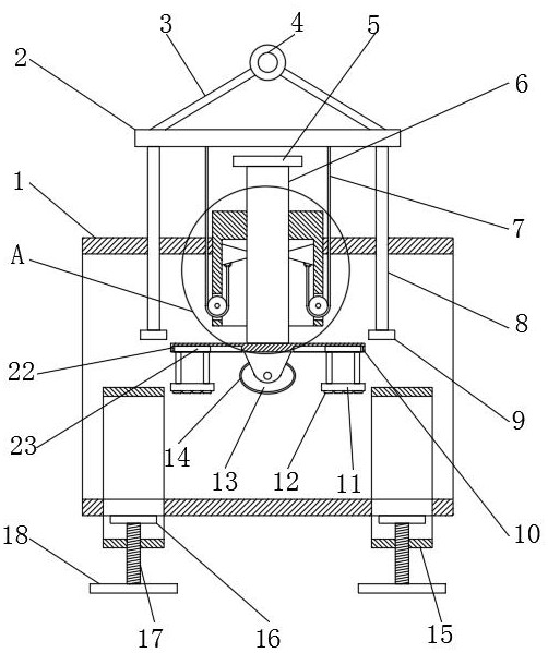 一种建筑施工用吊运机构及包含该机构的吊机