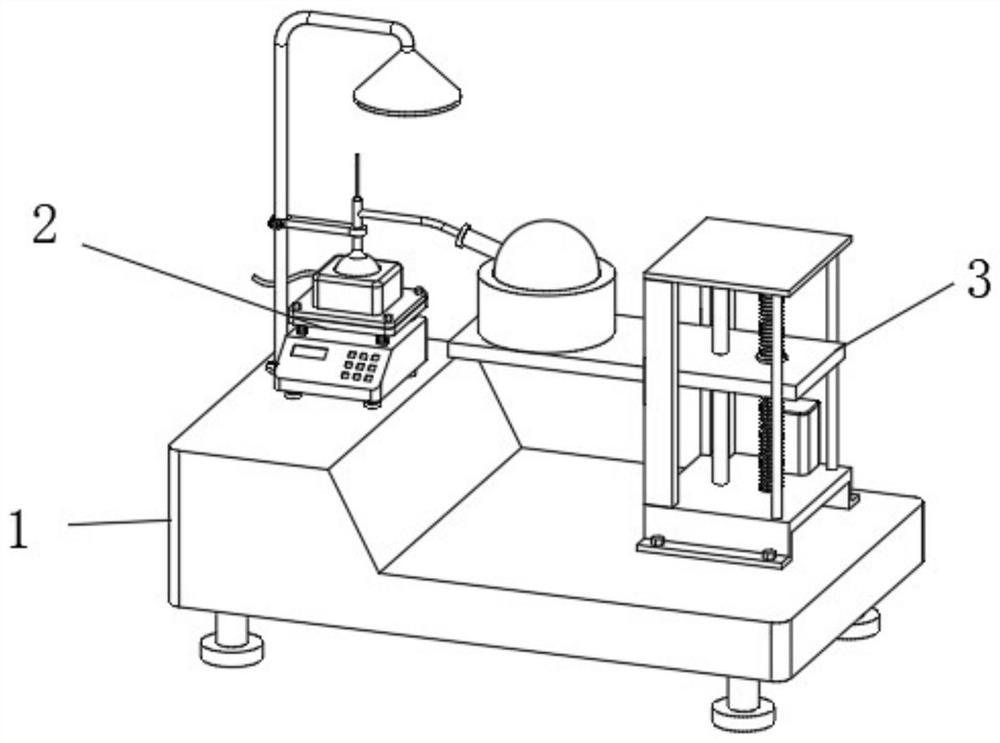 一种适用于化工蒸馏实验用的加热承载装置