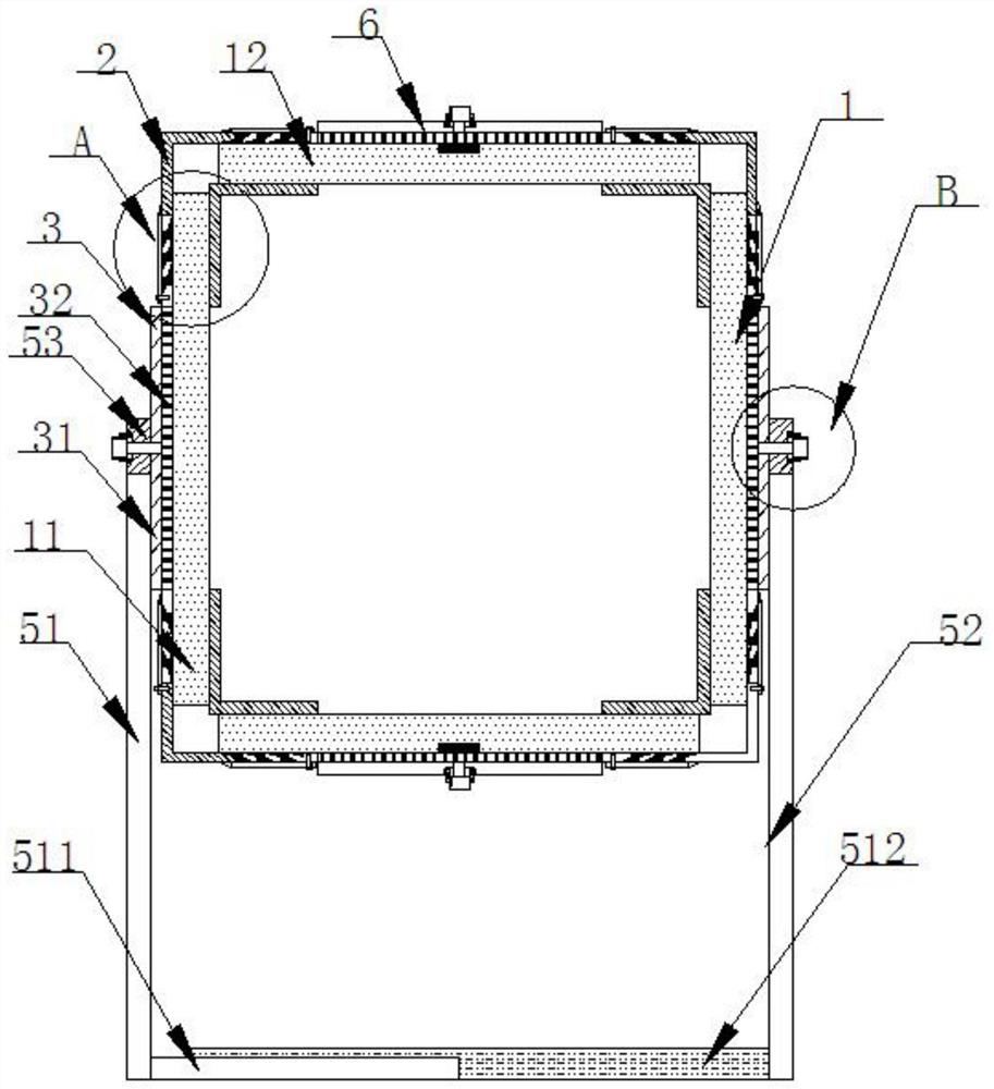 一种家用多功能镜子树脂镜框连接装置