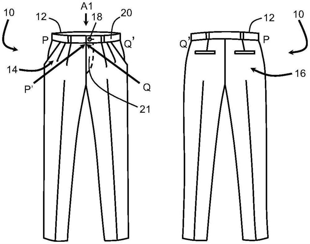 吸收性的、芯吸的可扩展带卷以及具有这种带卷的腰带和服装