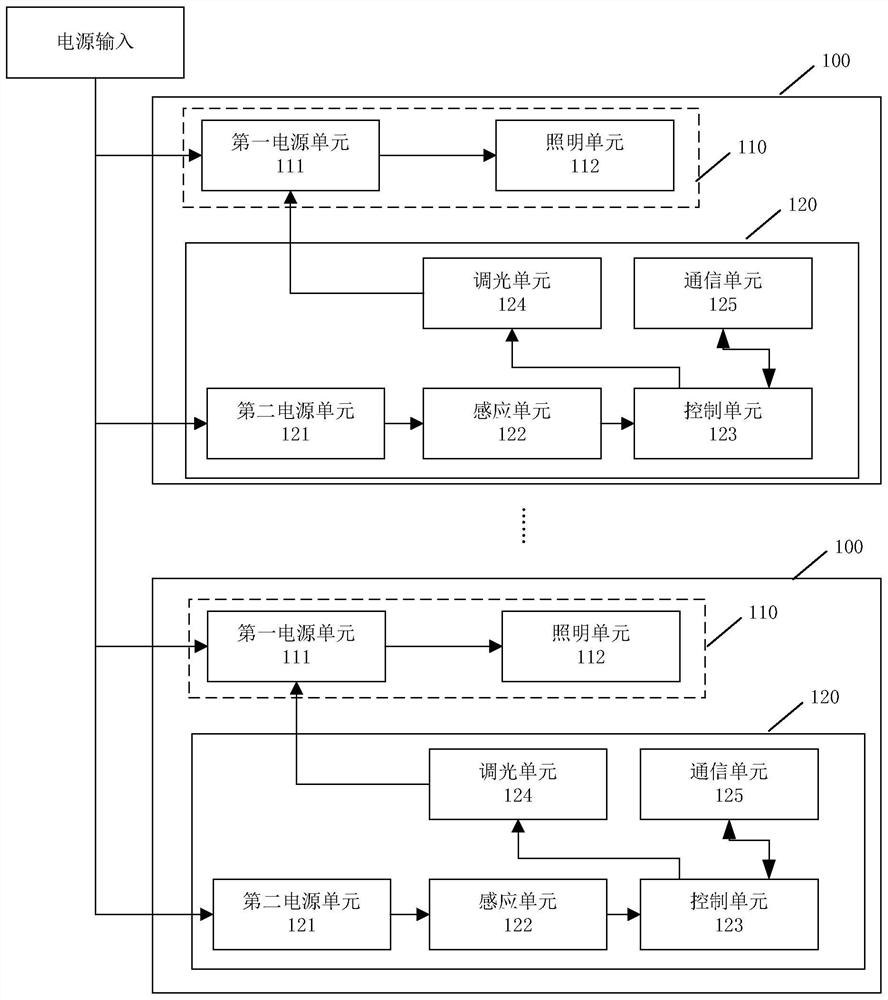 一种感应拼接灯具