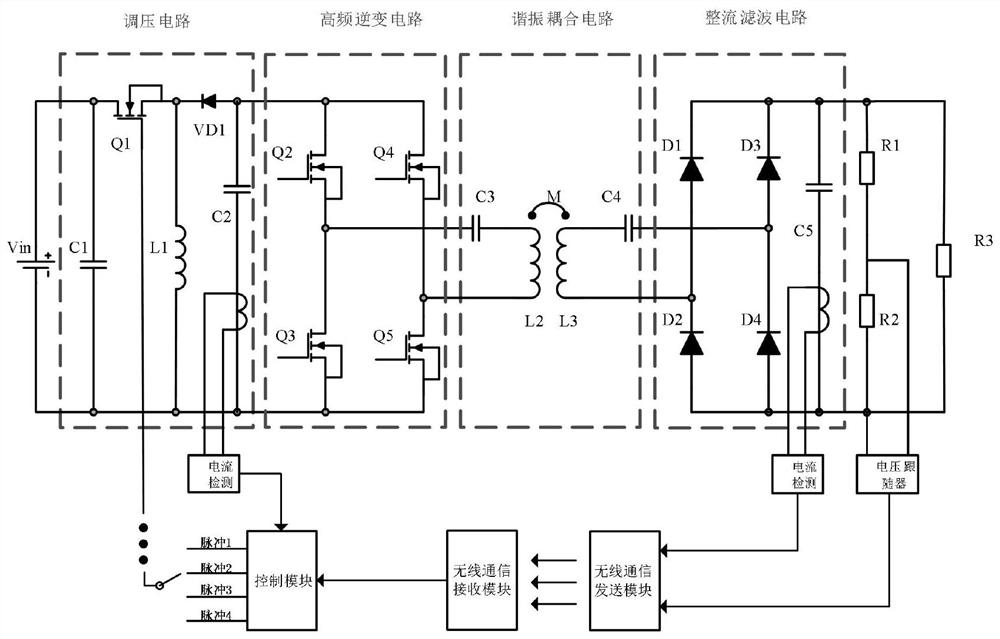 一种多级脉冲切换稳压电路及稳压方法