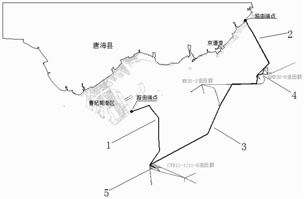 一种长路由水深测量方法和测量系统