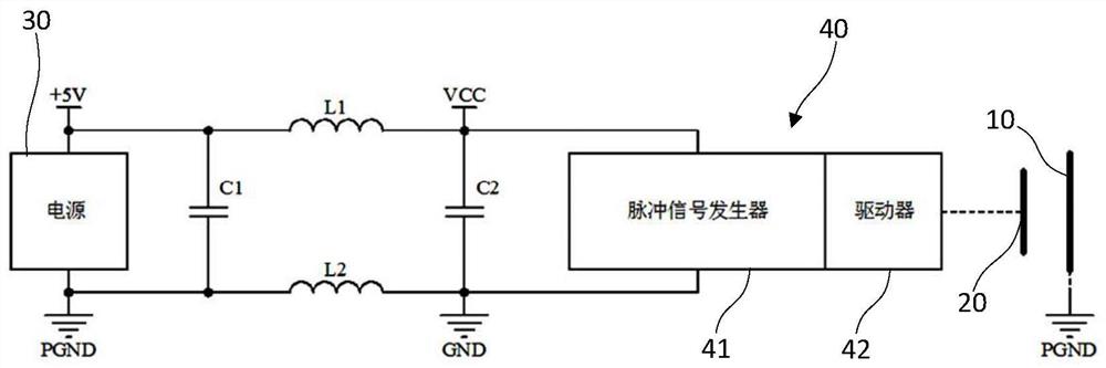 一种电容接近开关传感器