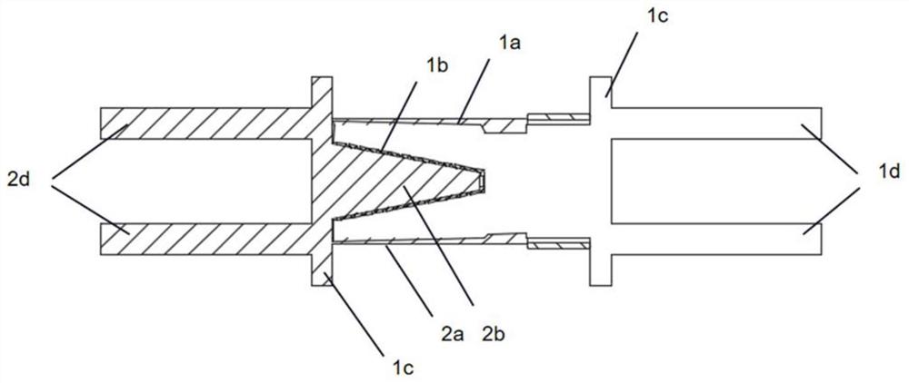 一种分离变形式盾构管片连接结构