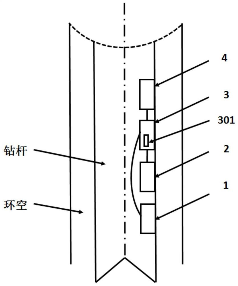 一种高噪声背景下井下溢流多普勒气侵监测装置和方法